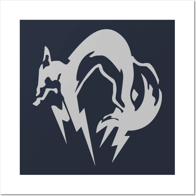 Foxhound Wall Art by Alfons